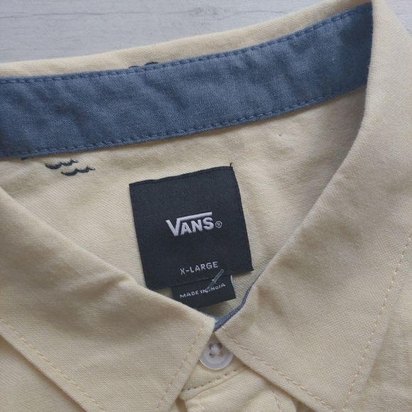 VANS NEW boys Houser Button Down Short Sleeve Shirt - Picture 12 of 12